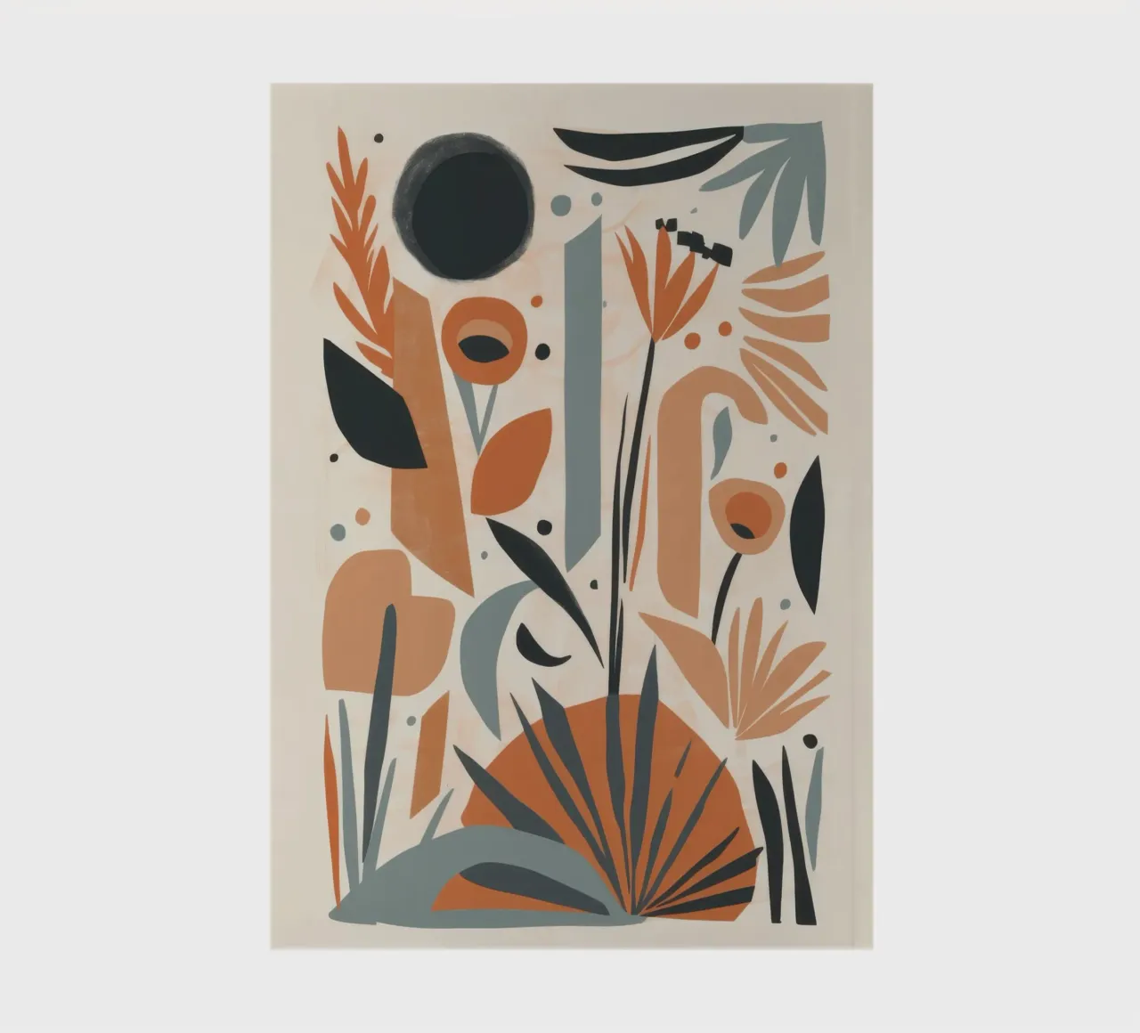 Abstract Botanical Array notebook by Gaia Viesta