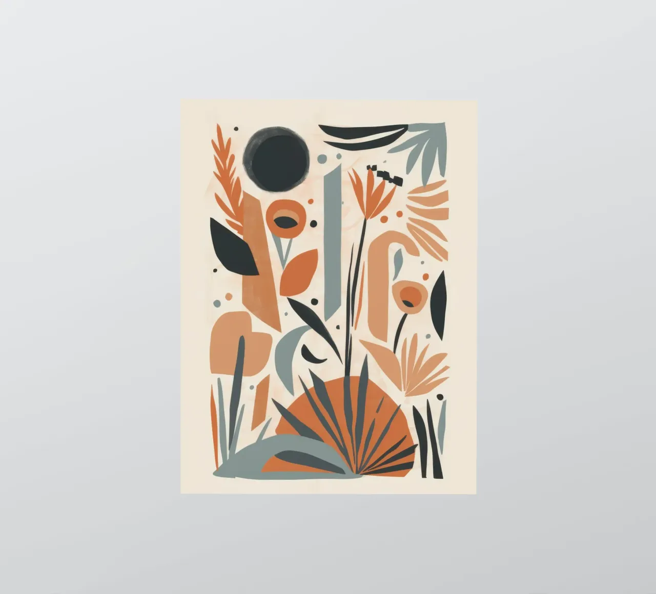 Abstract botanisch array sticker van Gaia Viesta