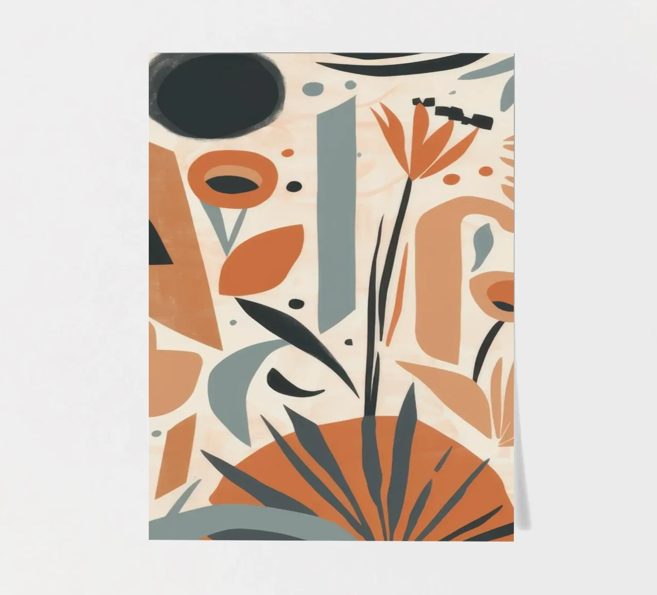 Abstract Botanical Array sticker sheet by Gaia Viesta