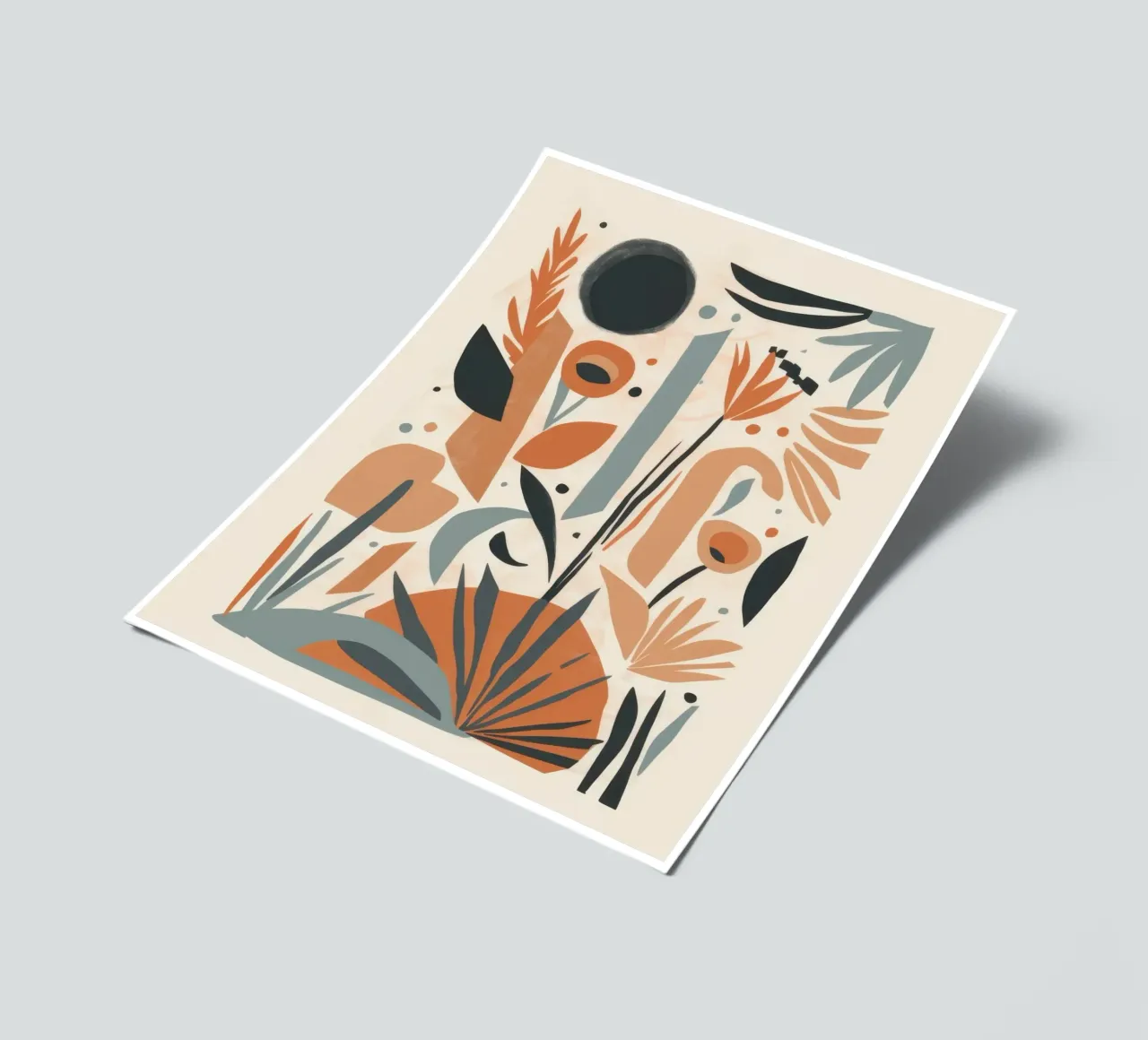 Abstract Botanical Array sticker sheet by Gaia Viesta