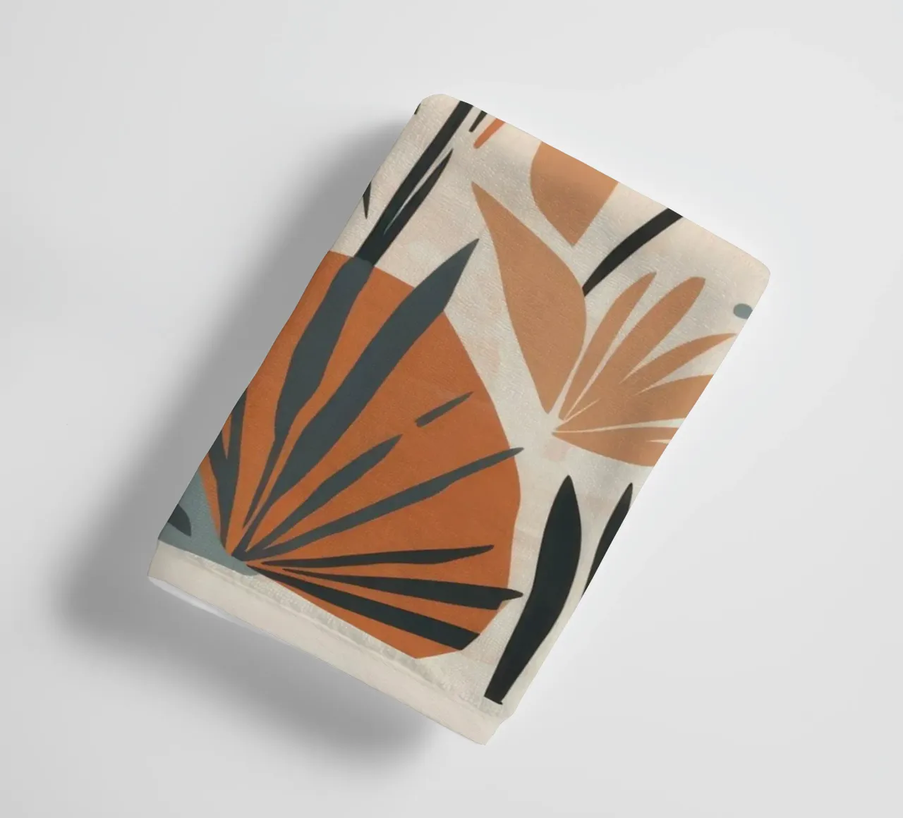 Abstraktes botanisches Array Handtuch von Gaia Viesta