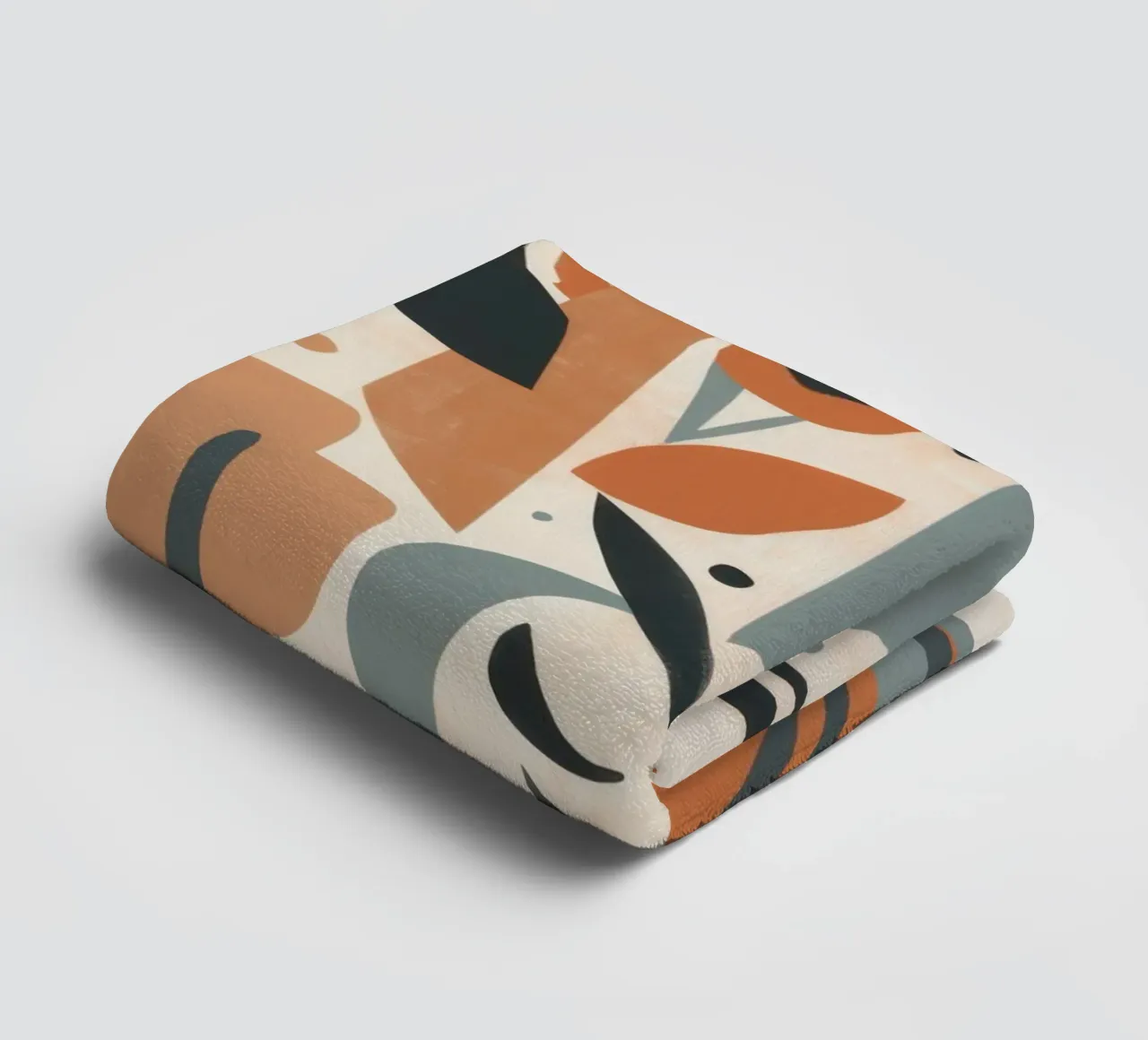 Abstract Botanical Array towel by Gaia Viesta