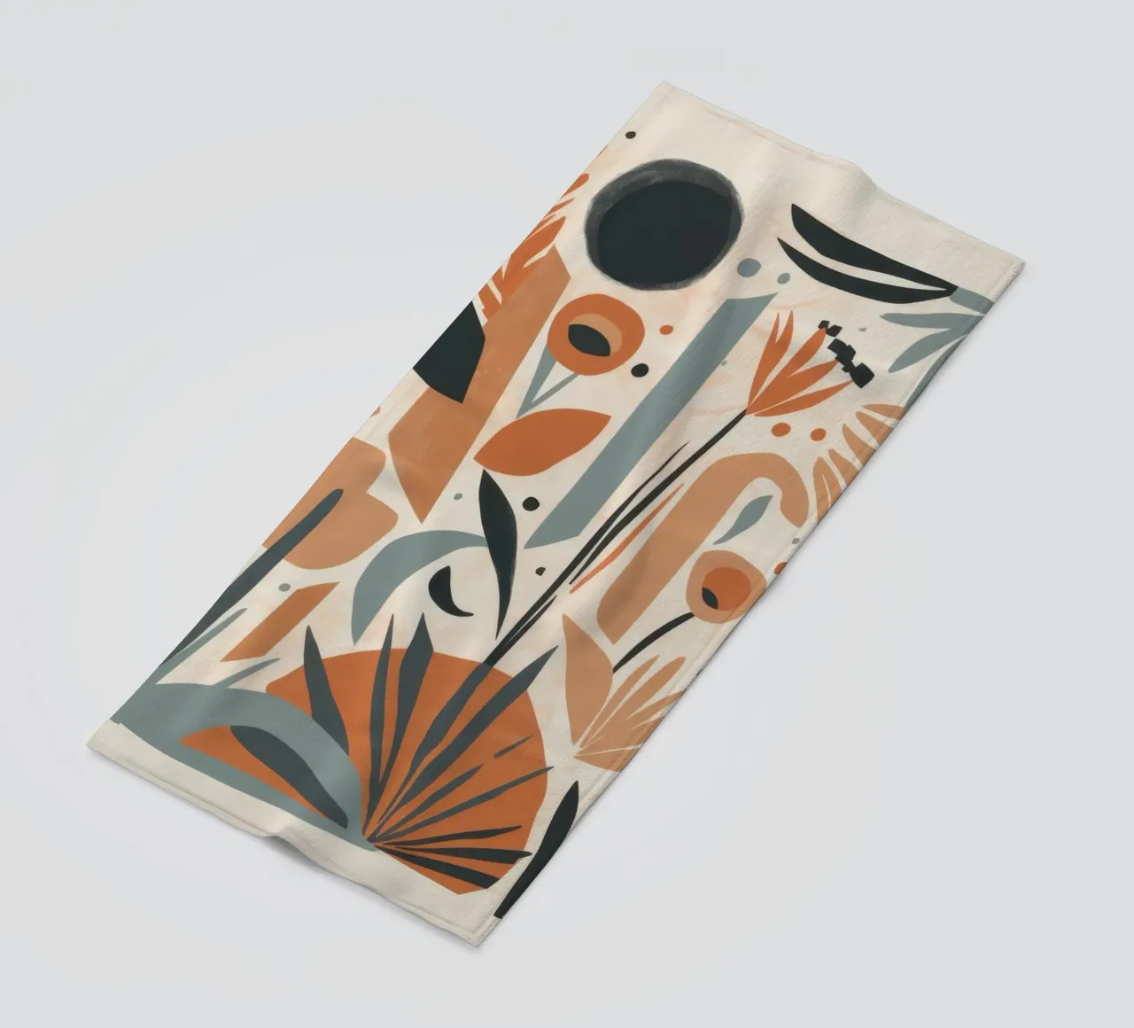 Abstract Botanical Array beach towel by Gaia Viesta