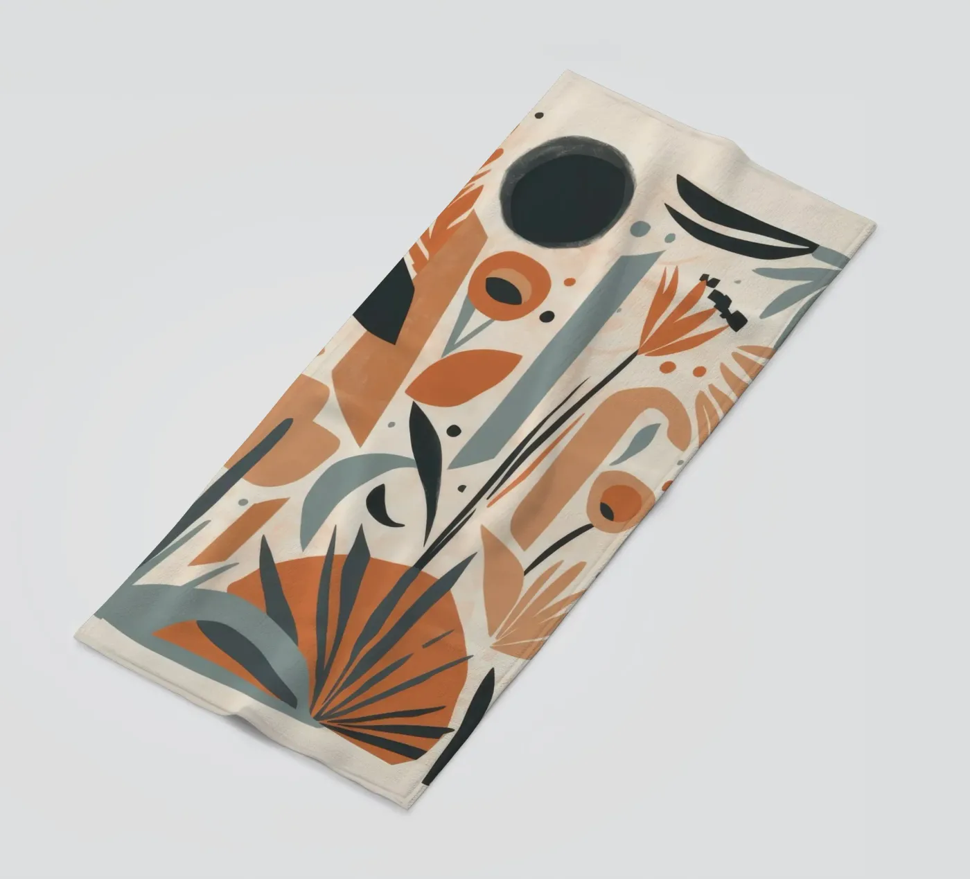 Abstraktes botanisches Array Strandtuch von Gaia Viesta