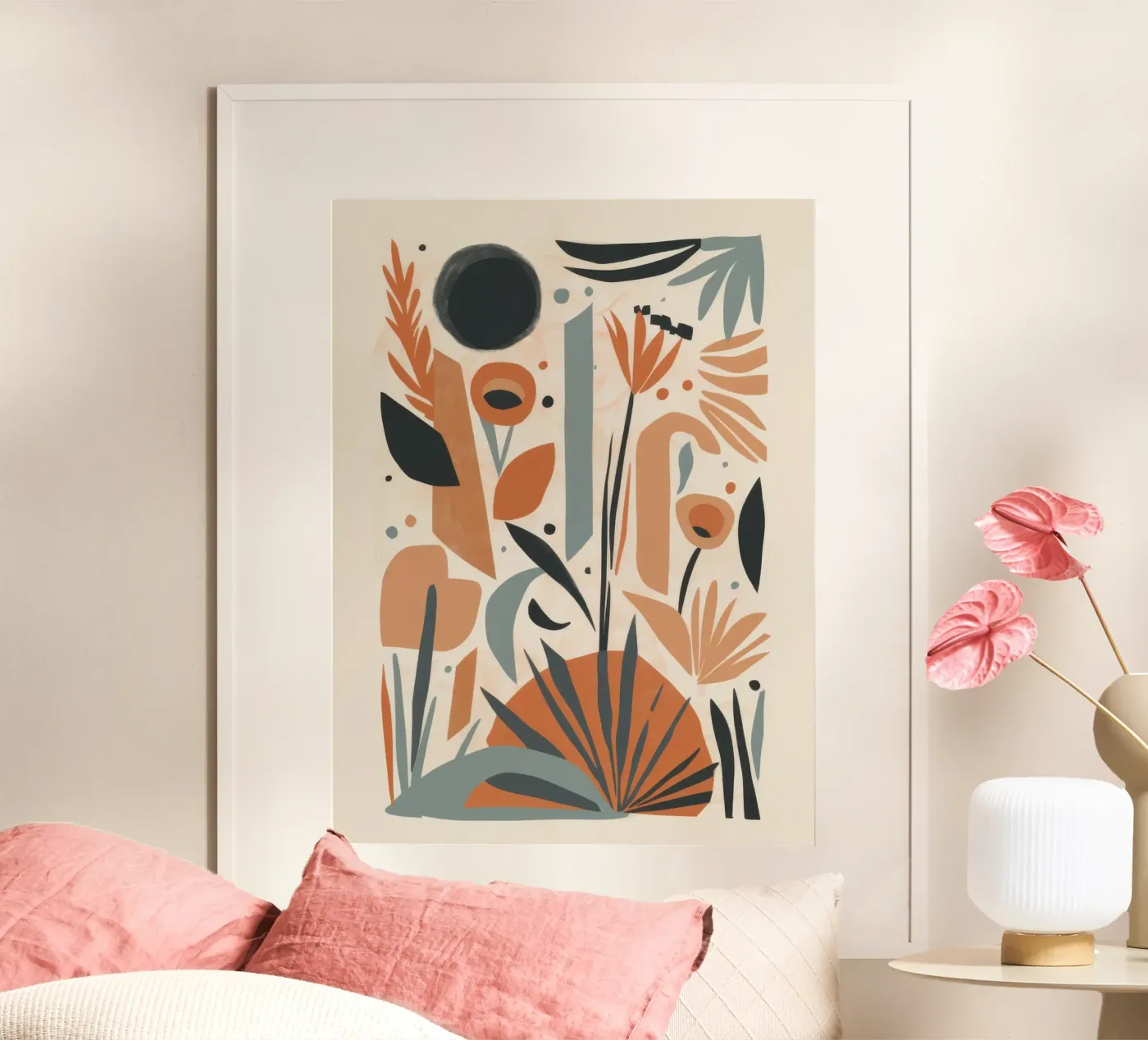 Abstract Botanical Array poster de Gaia Viesta