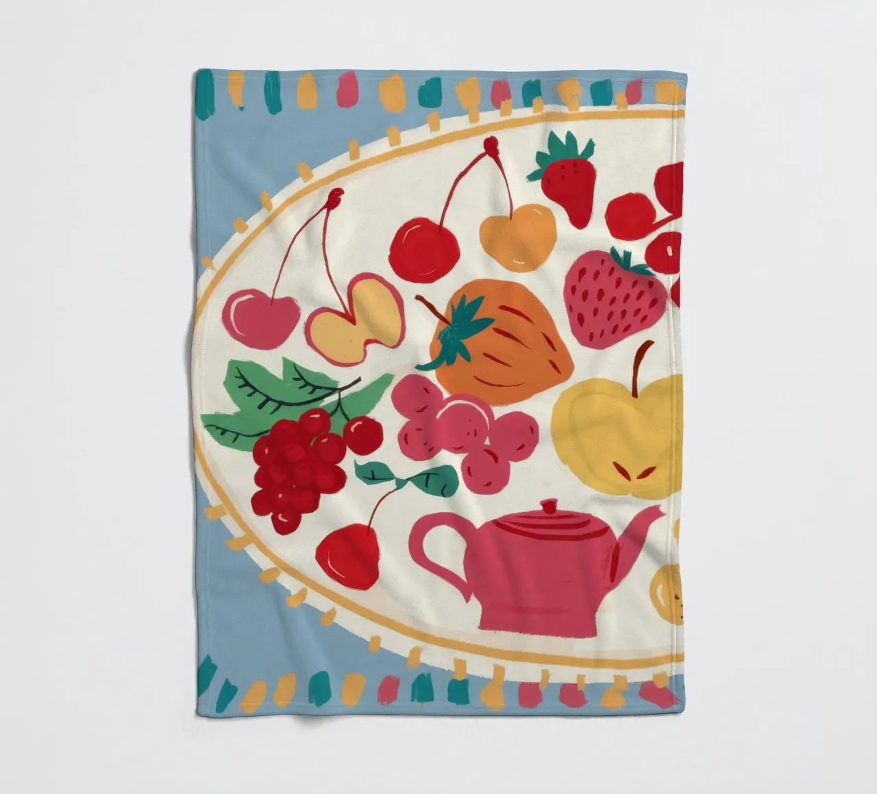 Tè alla frutta estiva coperta in pile da Irish Strokes