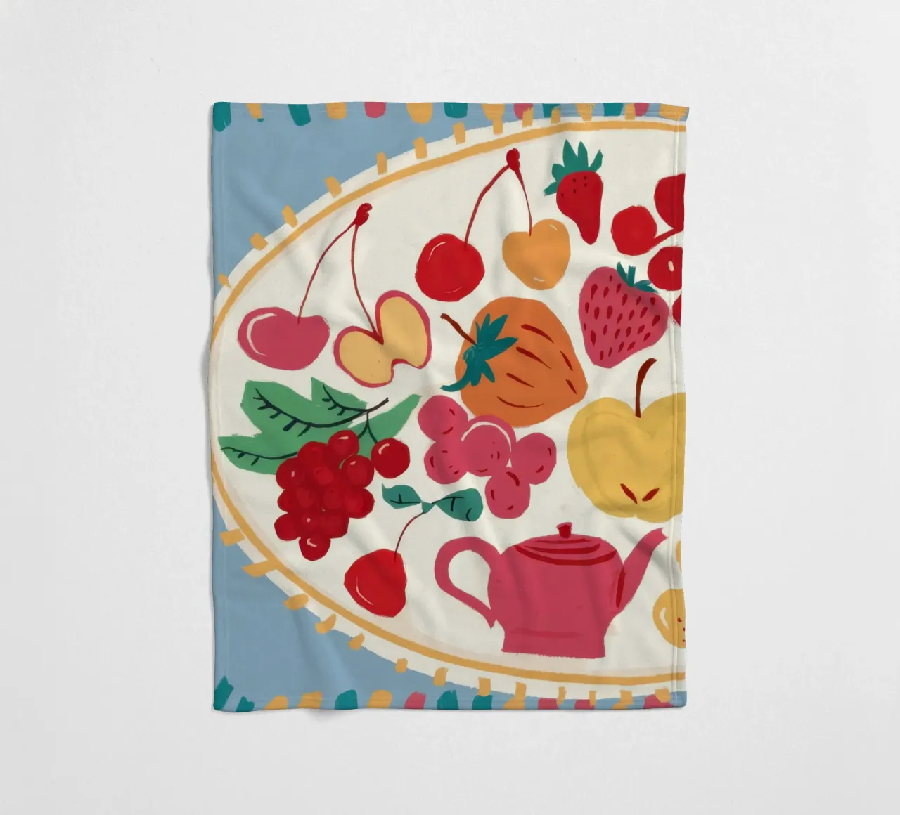Tè alla frutta estiva coperta in pile da Irish Strokes