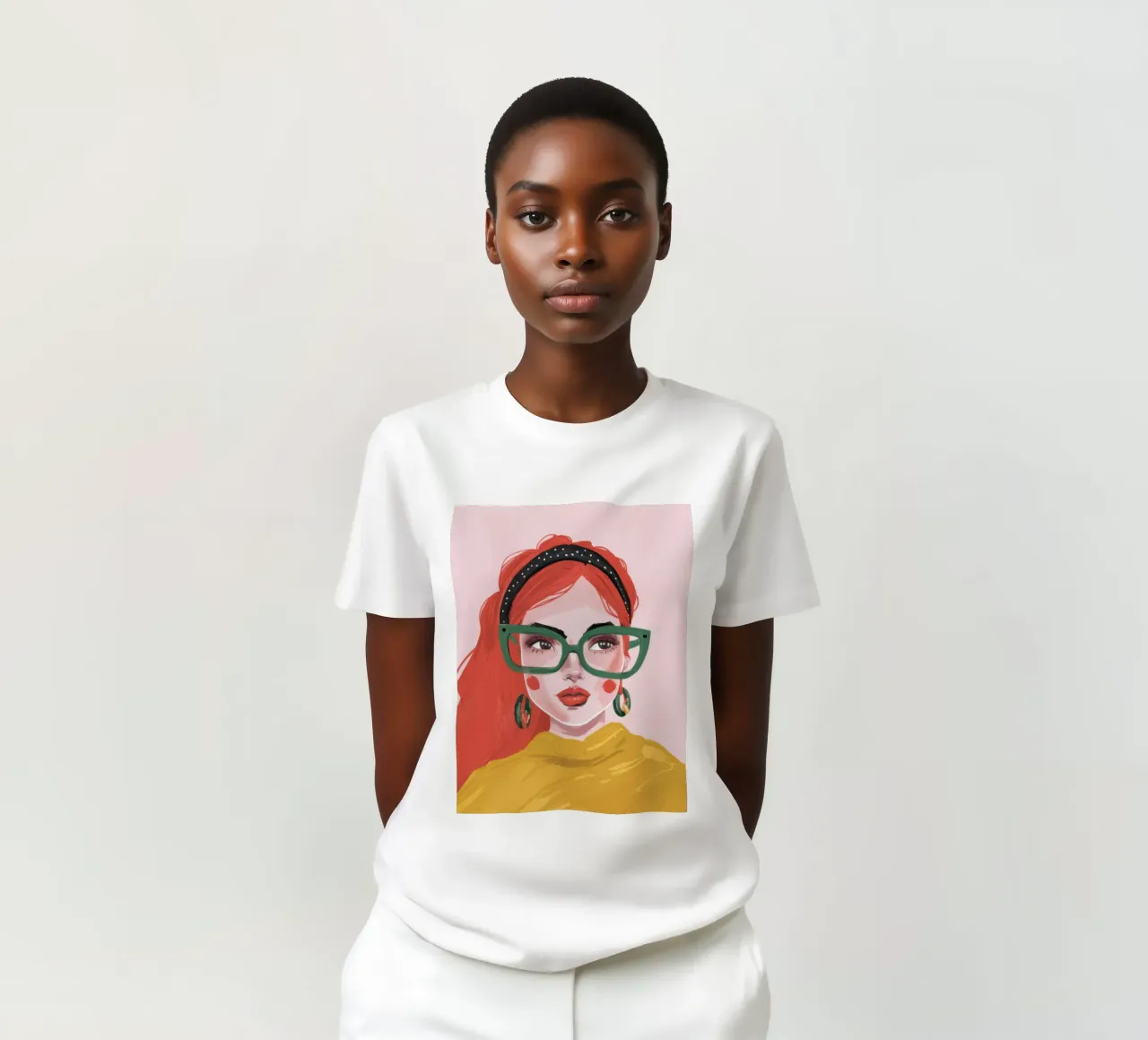 Fiducia geek chic t-shirt da Trace Brush