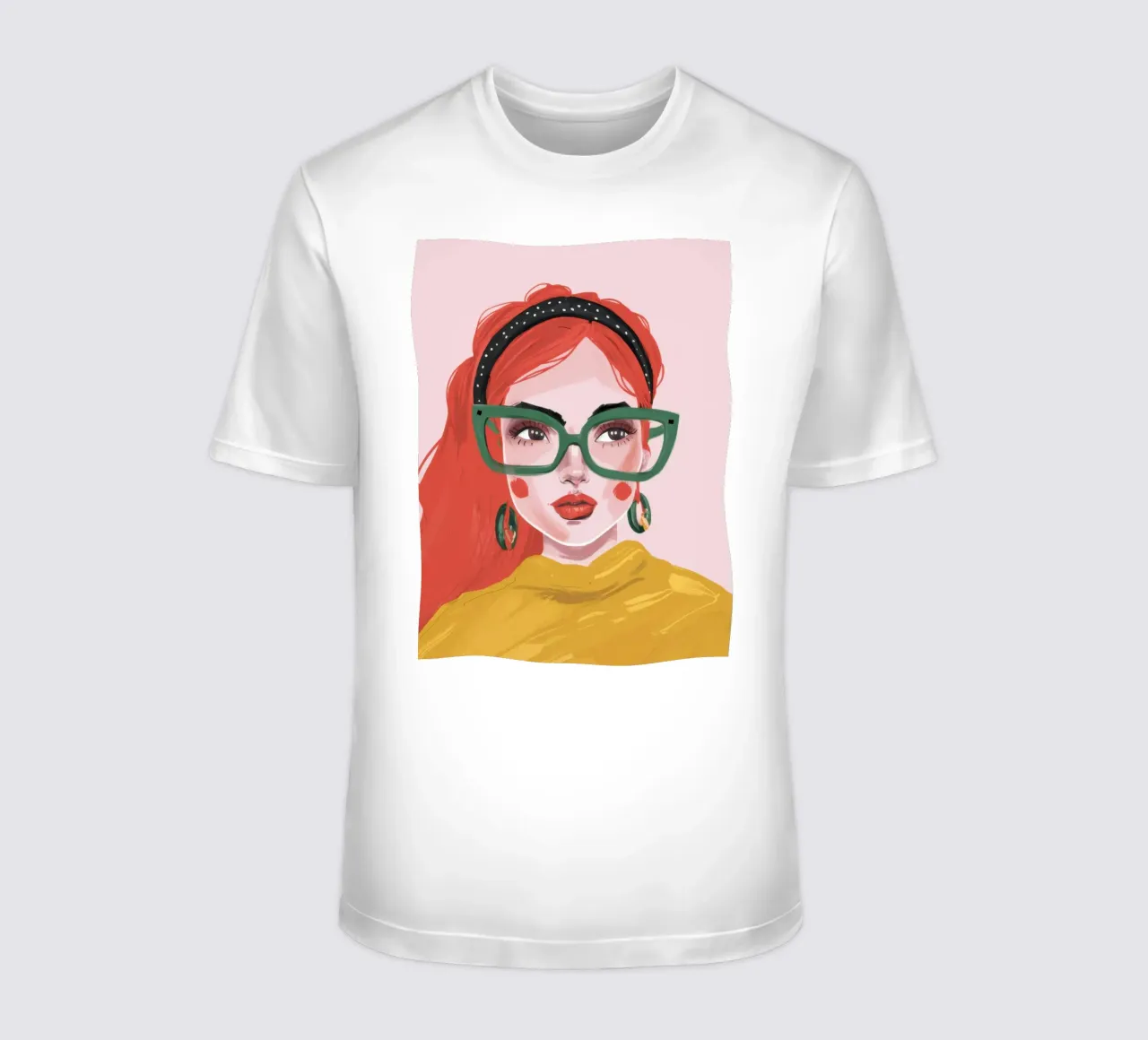 Fiducia geek chic t-shirt da Trace Brush