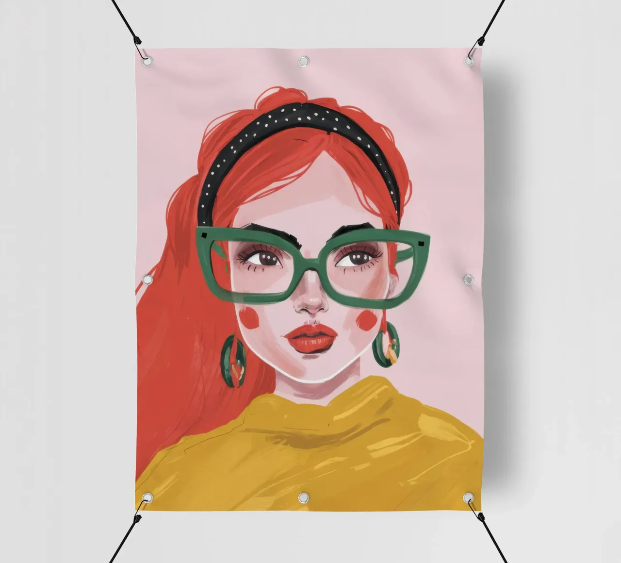 Fiducia geek chic telo in pvc da Trace Brush