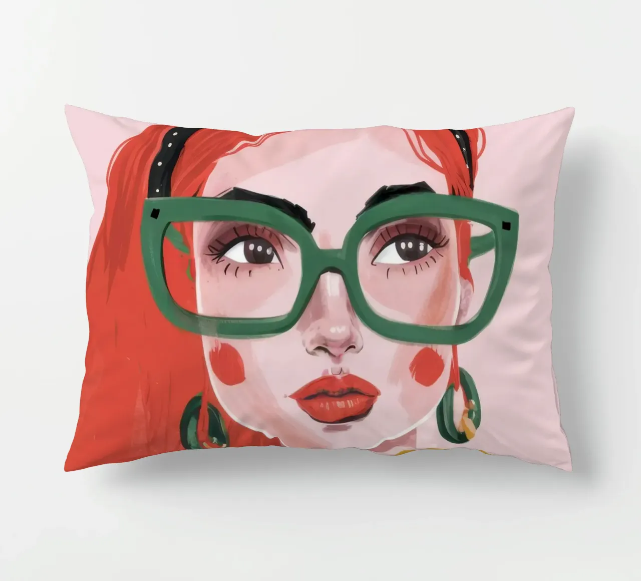 Fiducia geek chic cuscino da Trace Brush