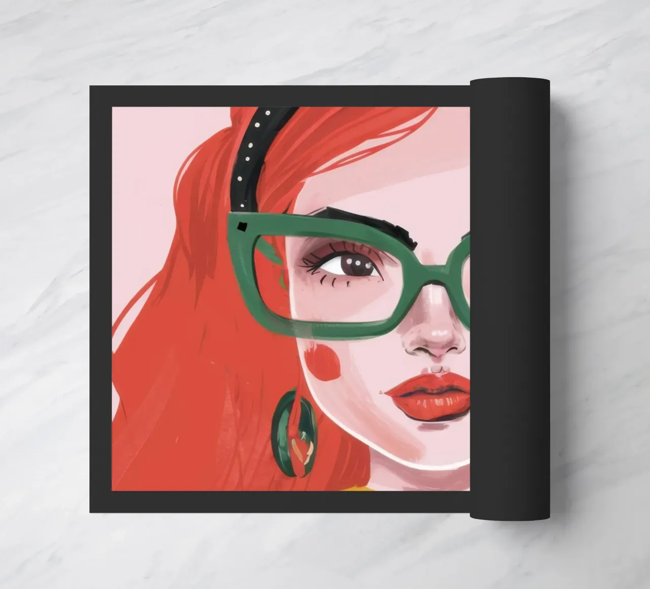 Fiducia geek chic zerbino da Trace Brush