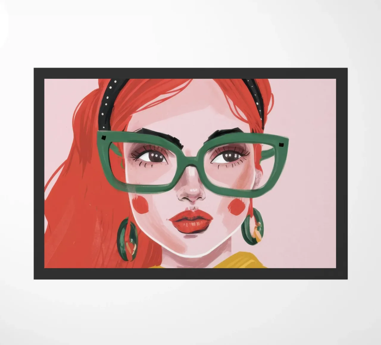 Fiducia geek chic zerbino da Trace Brush