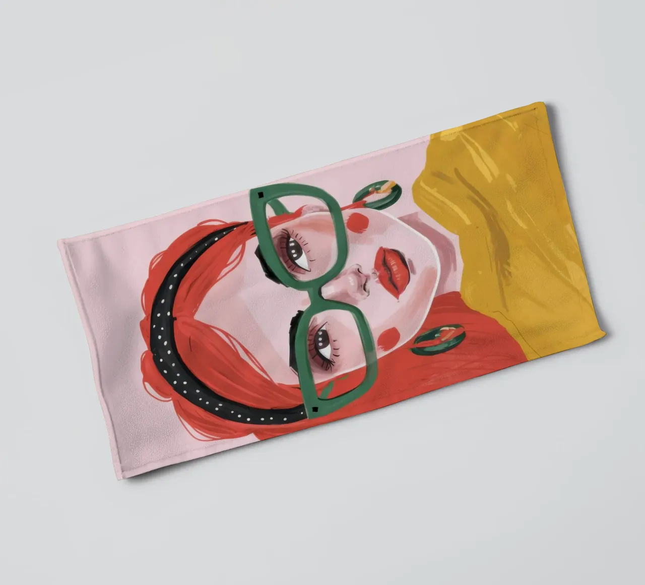 Fiducia geek chic asciugamano da bagno da Trace Brush