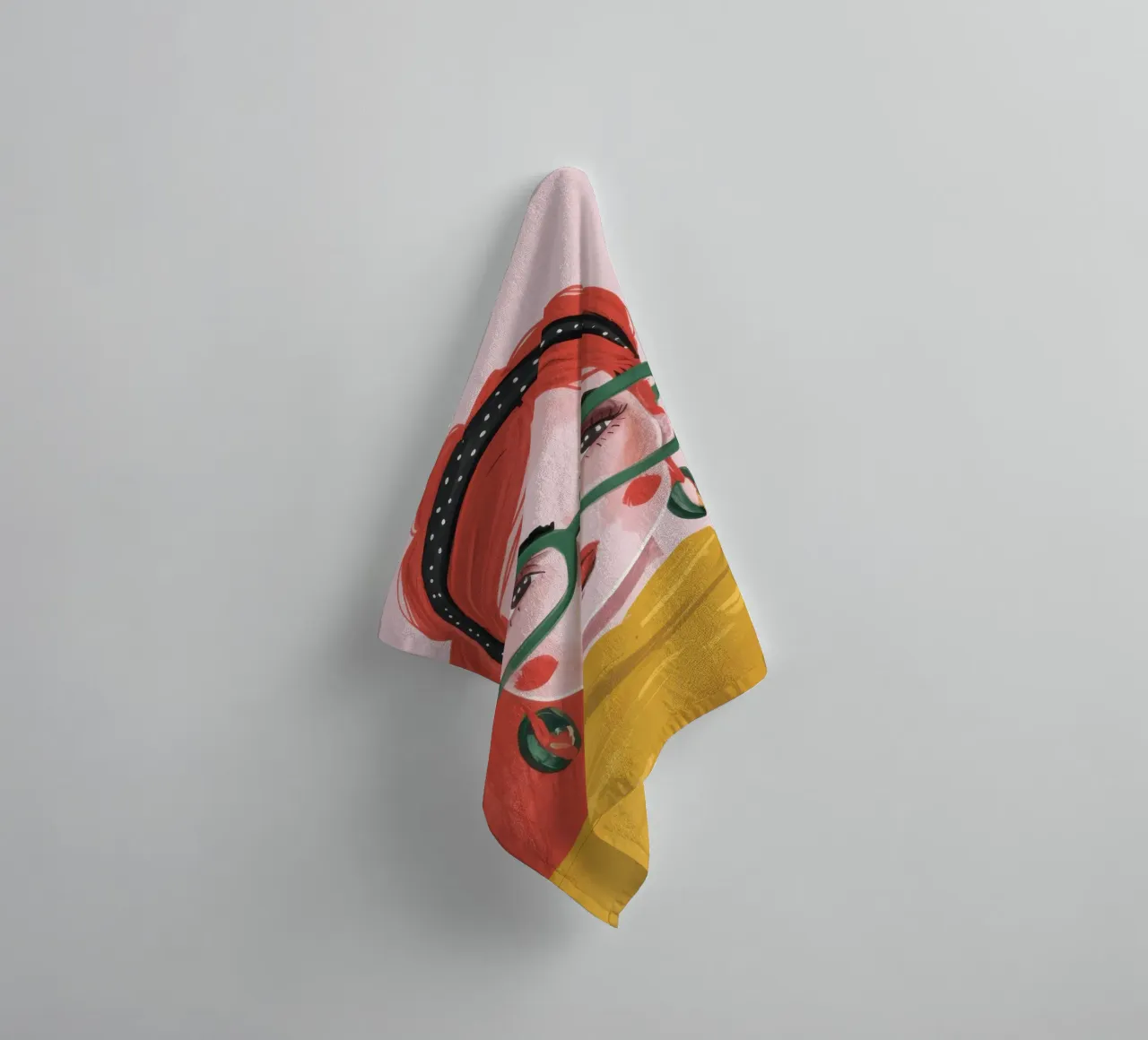 Fiducia geek chic asciugamano da bagno da Trace Brush