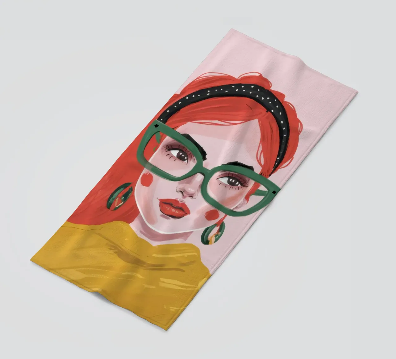 Fiducia geek chic telo mare da Trace Brush