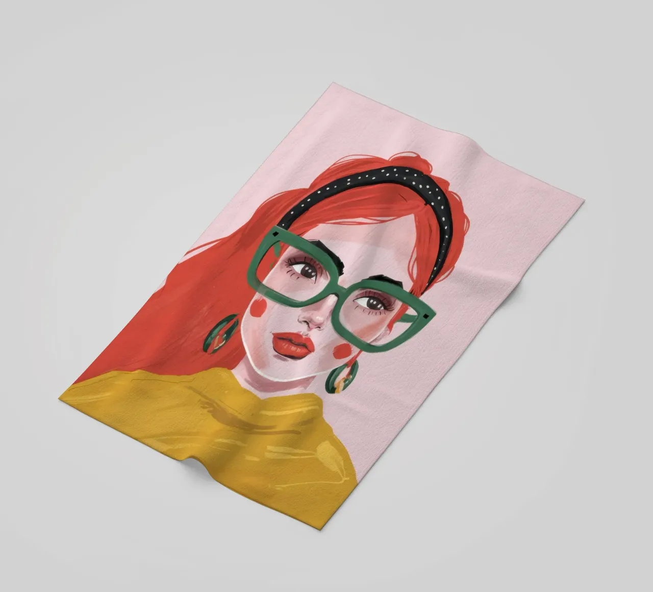 Fiducia geek chic telo mare da Trace Brush