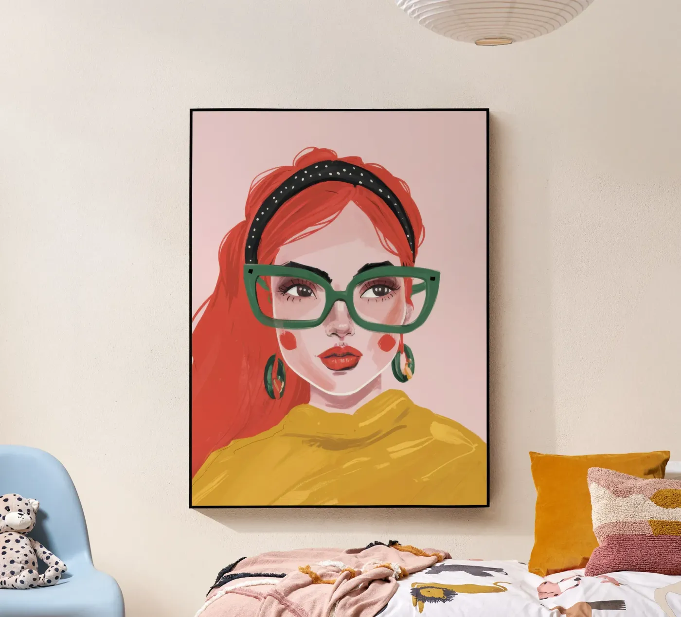Geek Chic Confidence plexiglas de Trace Brush
