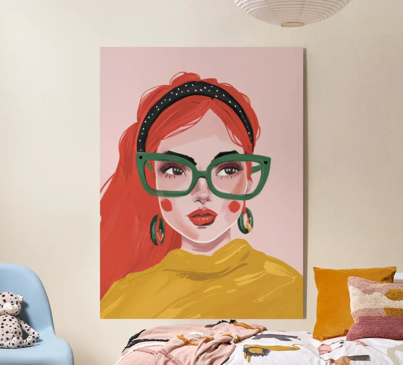 Geek Chic Confidence plexiglas de Trace Brush