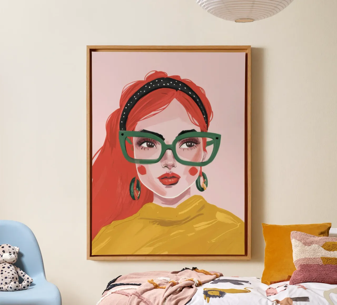 Fiducia geek chic tela da Trace Brush