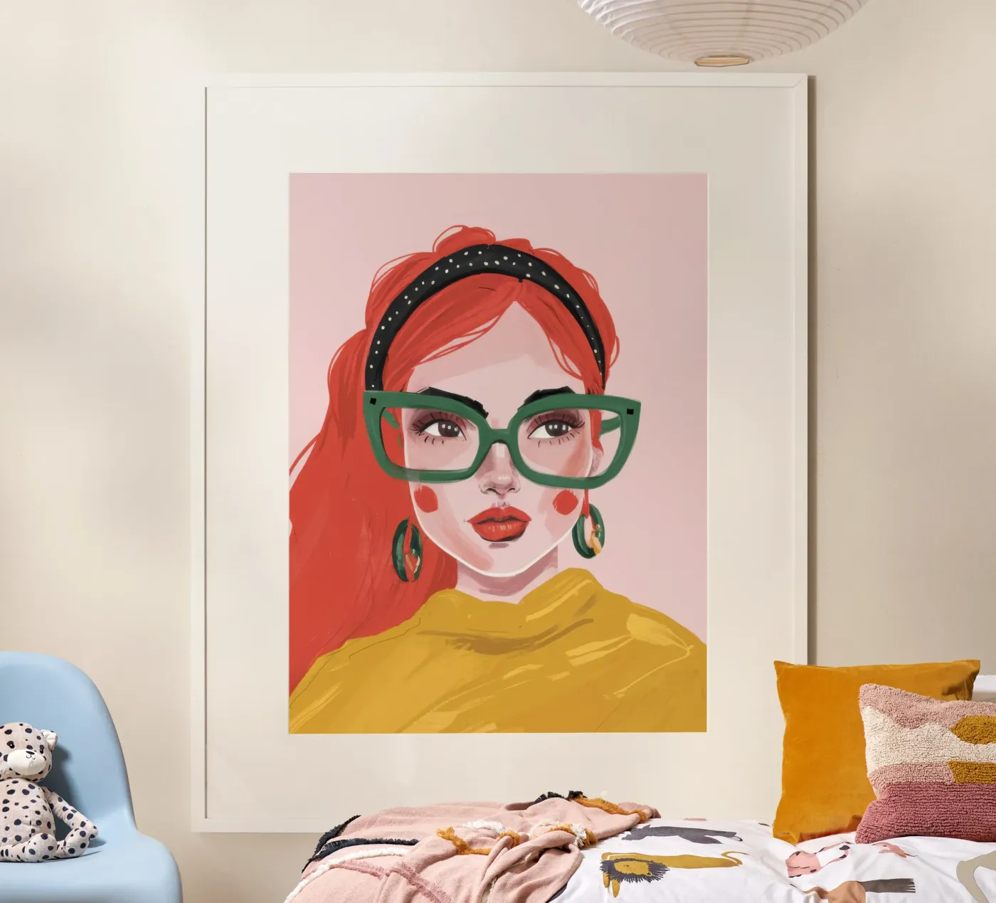 Geek Chic Confidence poster by Trace Brush
