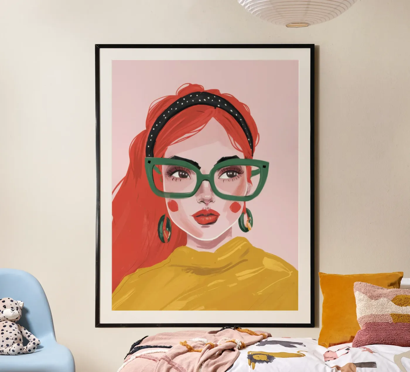 Geek Chic Confidence poster by Trace Brush