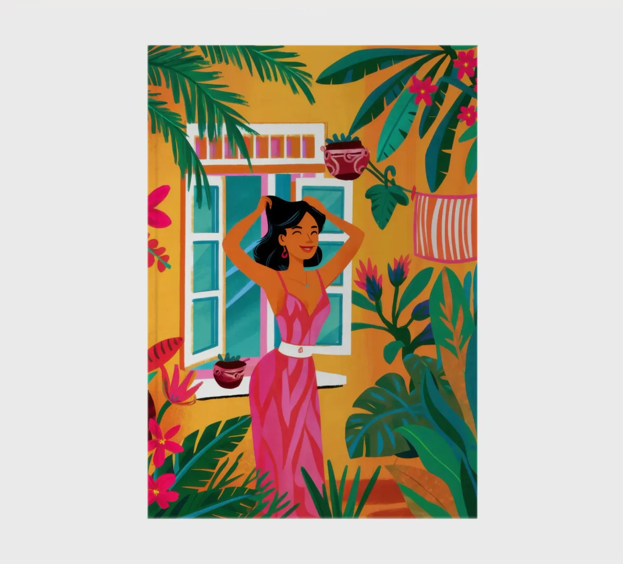 Window to a Green World notebook by Trace Brush