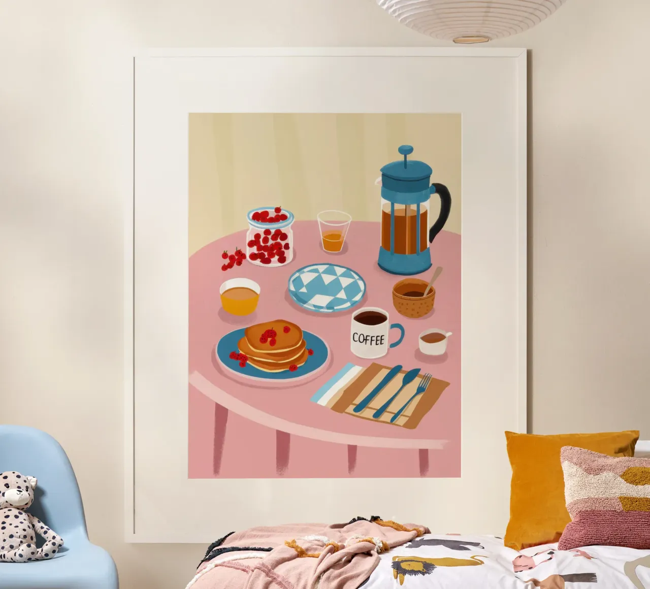 Rituale mattutino di beatitudine poster da Selene Shade