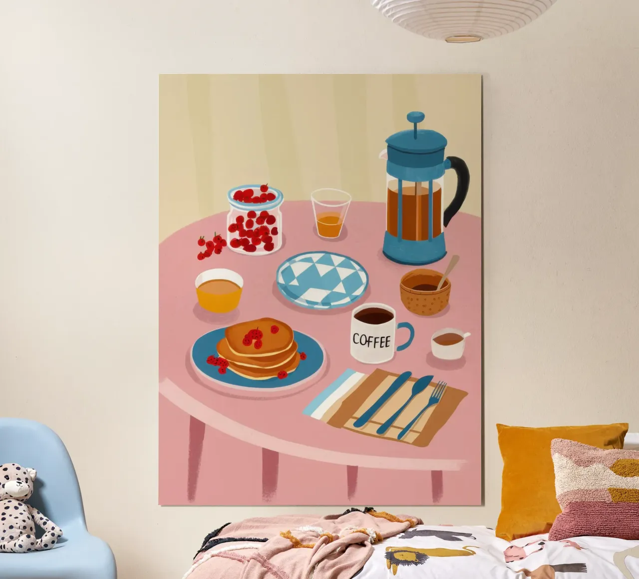 Rituale mattutino di beatitudine poster da Selene Shade