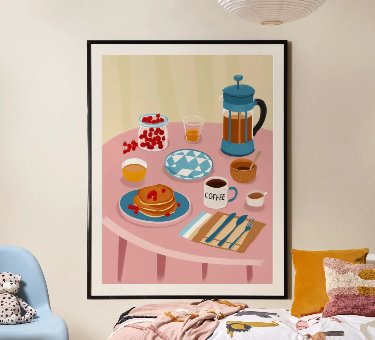 Rituale mattutino di beatitudine poster da Selene Shade