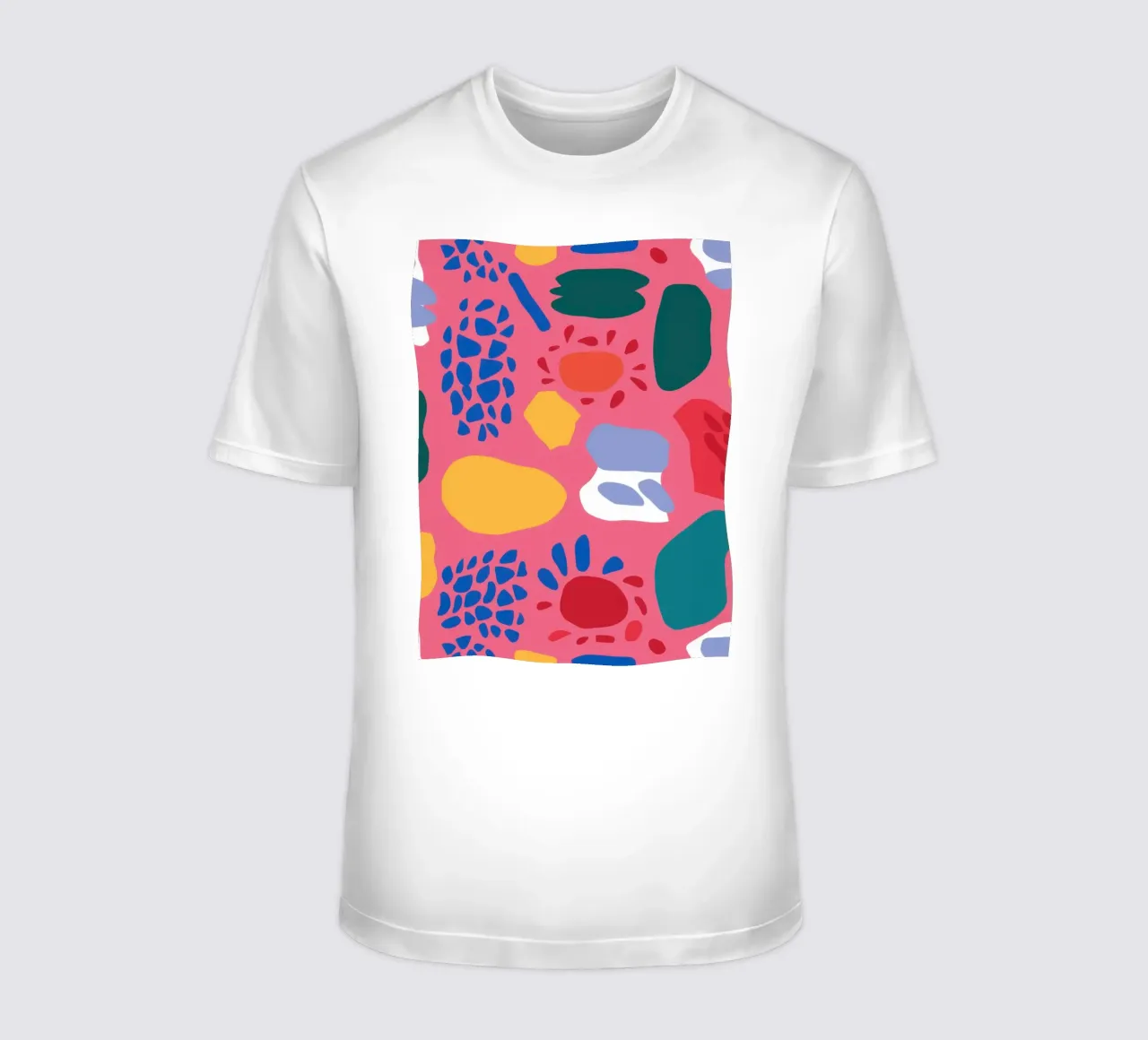 Medley di forme giocose t-shirt da Thistle Bloom