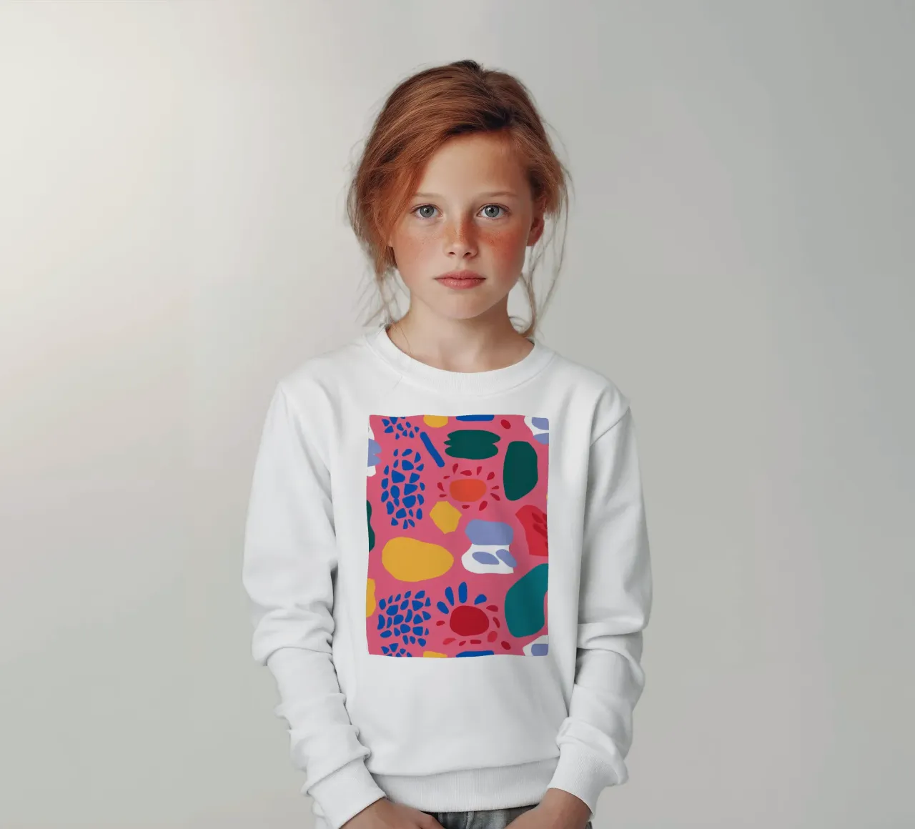 Medley di forme giocose felpa bambino da Thistle Bloom