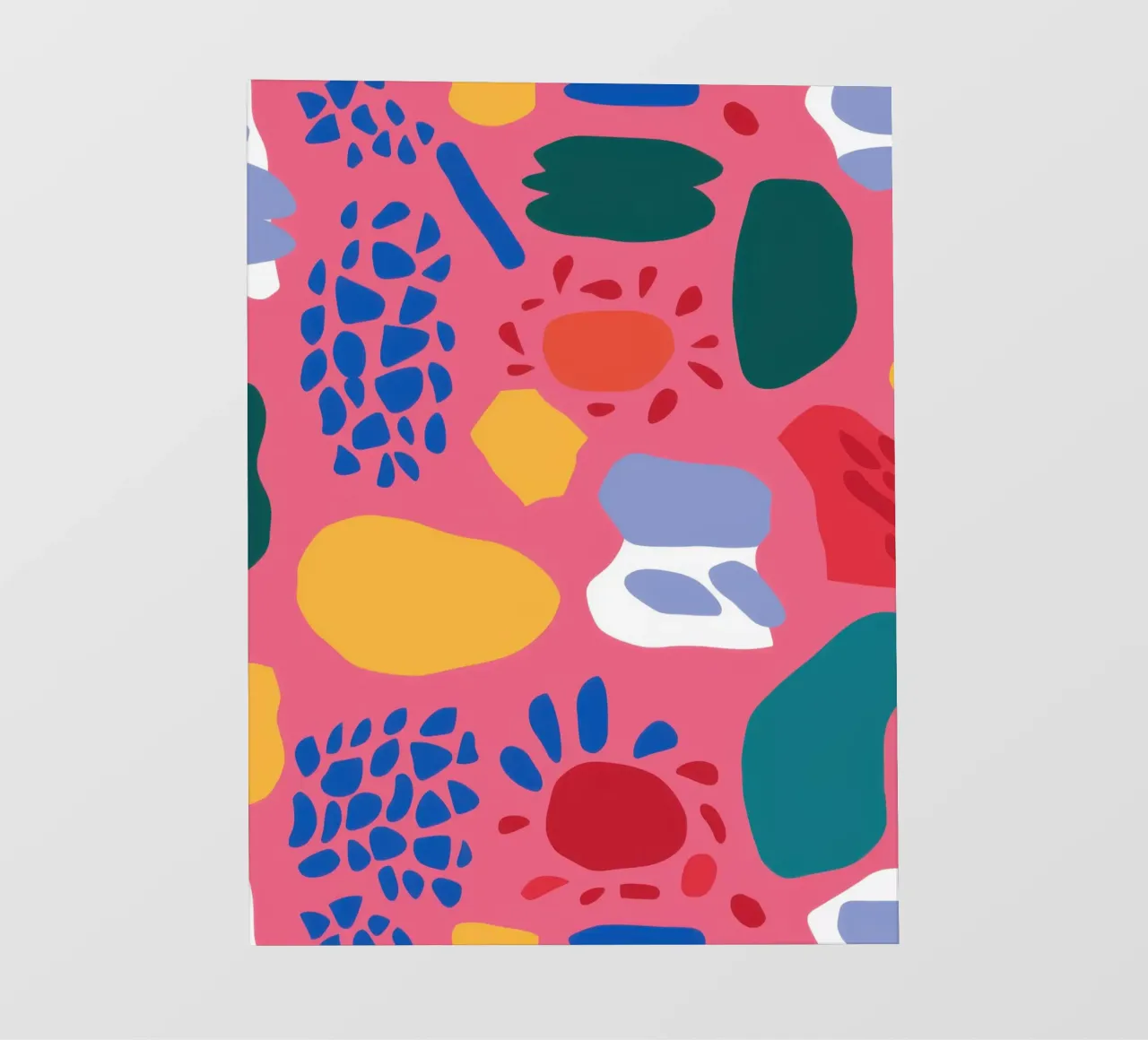 Medley di forme giocose telo in pvc da Thistle Bloom