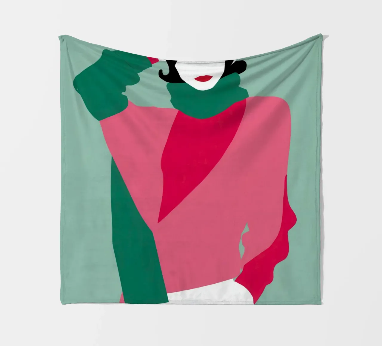 Posa di moda retrò coperta in pile da Gaia Viesta