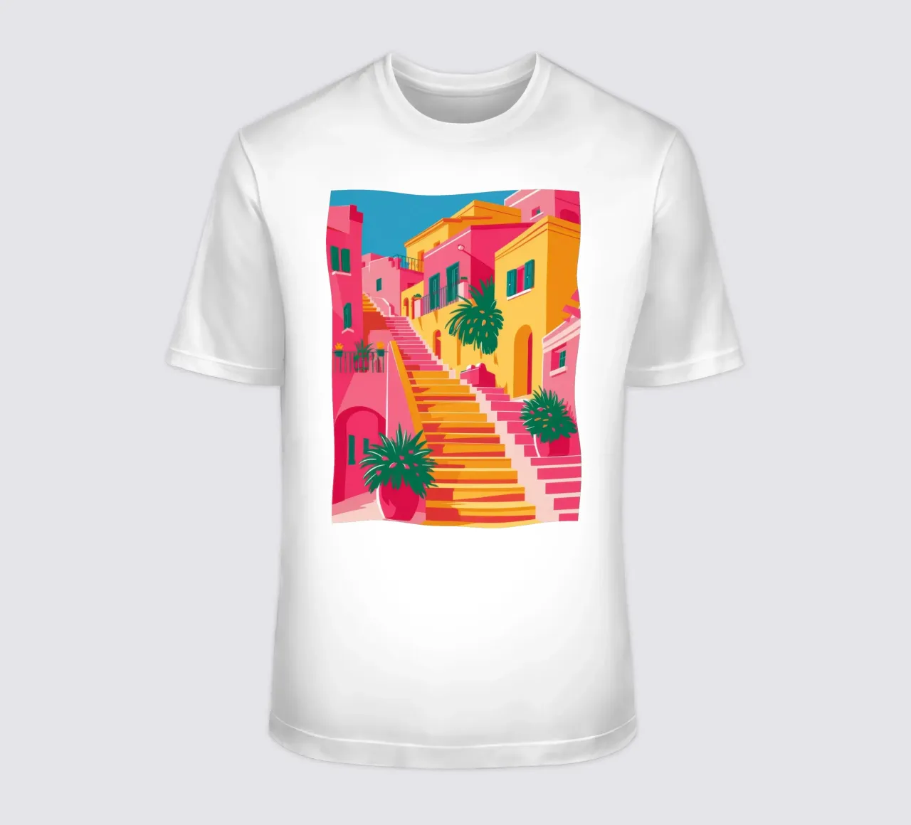 Scena vibrante della scala t-shirt da Gaia Viesta