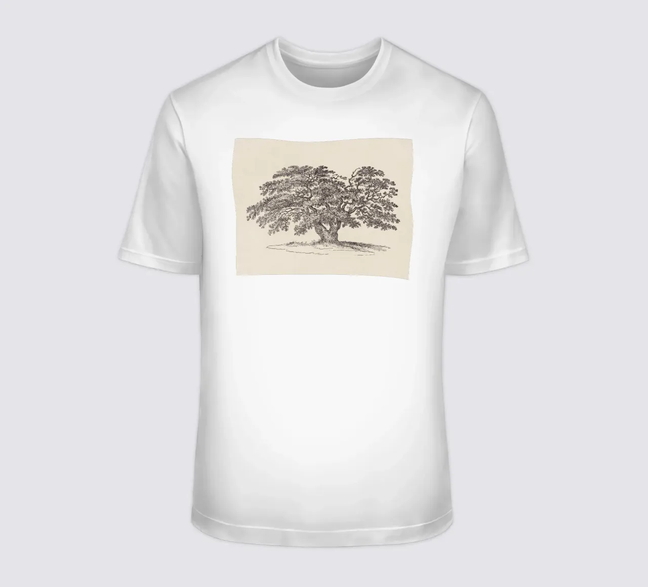 Oak Tree Sketch no. 1 t-shirt da apoloprints