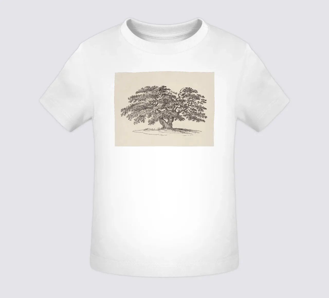 Oak Tree Sketch no. 1 maglietta neonato da apoloprints