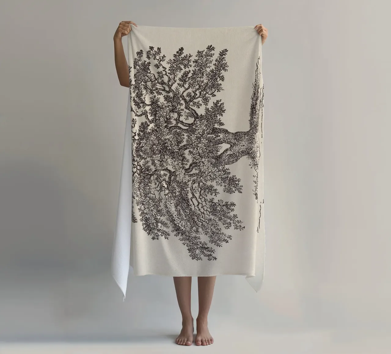 Oak Tree Sketch no. 1 telo mare da apoloprints