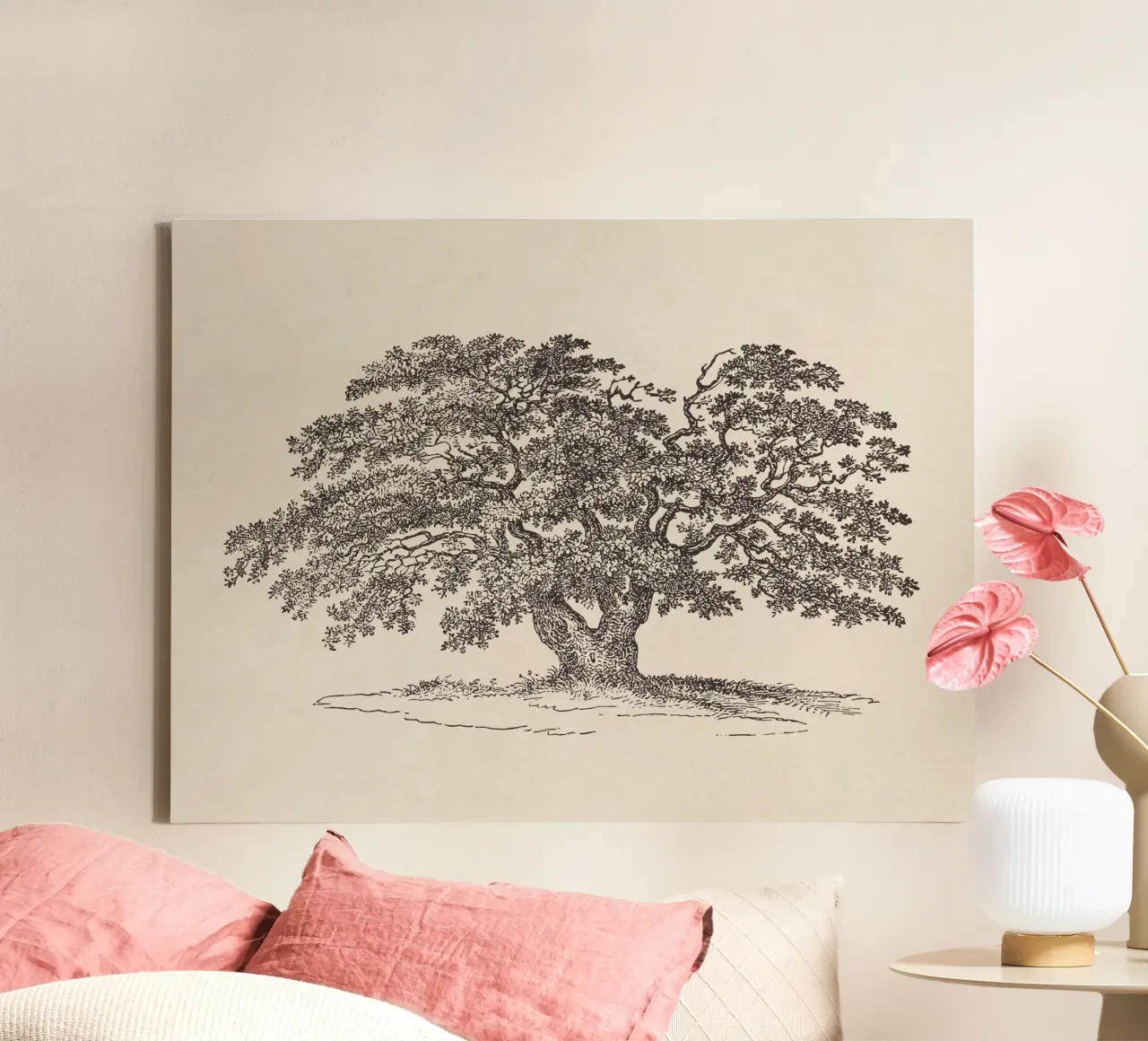 Oak Tree Sketch no. 1 tela da apoloprints