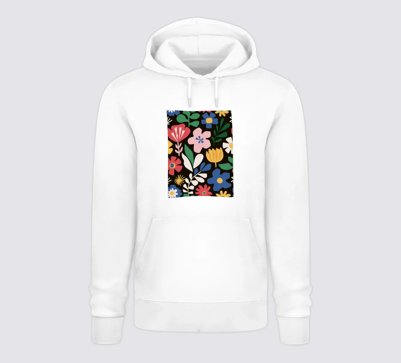 Modello di giardino gioioso felpa con cappuccio da Thistle Bloom