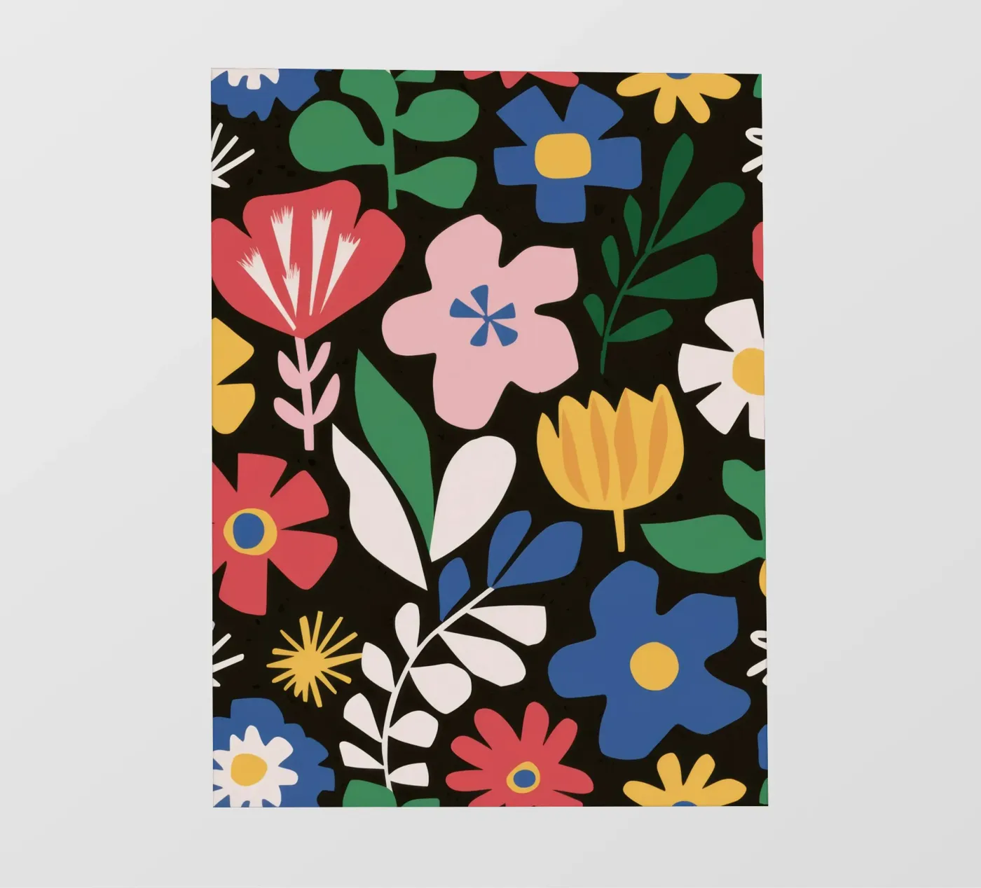 Joyful Garden Pattern fotobehang van Thistle Bloom