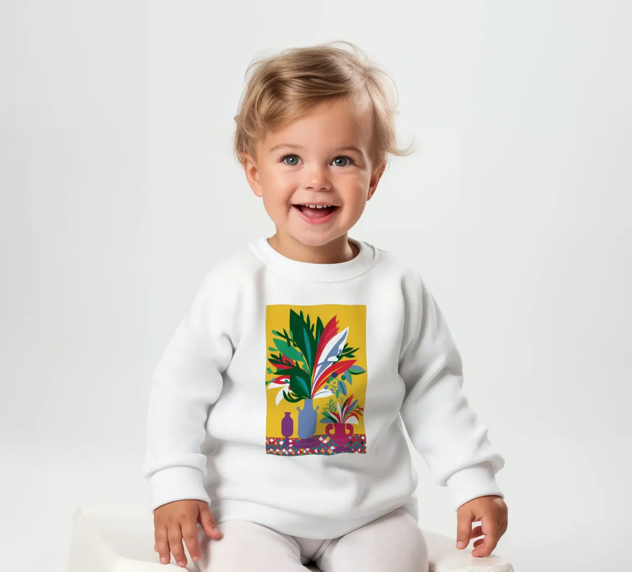 Cromatico Still life Burst felpa neonato da Gaia Viesta