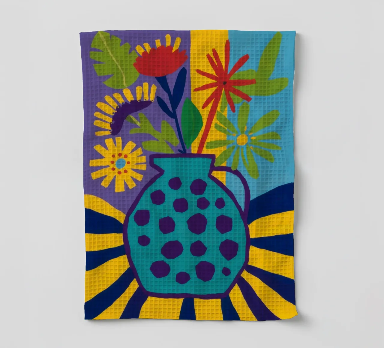 Vaso a pois Glory canovaccio da cucina da Thistle Bloom