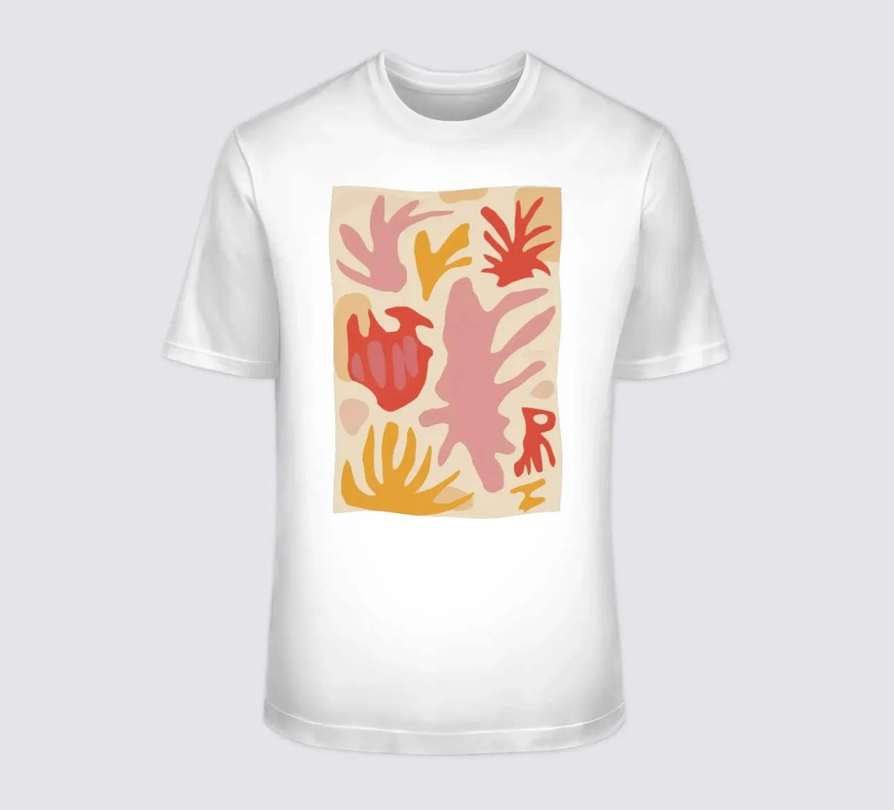 Forme astratte giocose t-shirt da Gaia Viesta