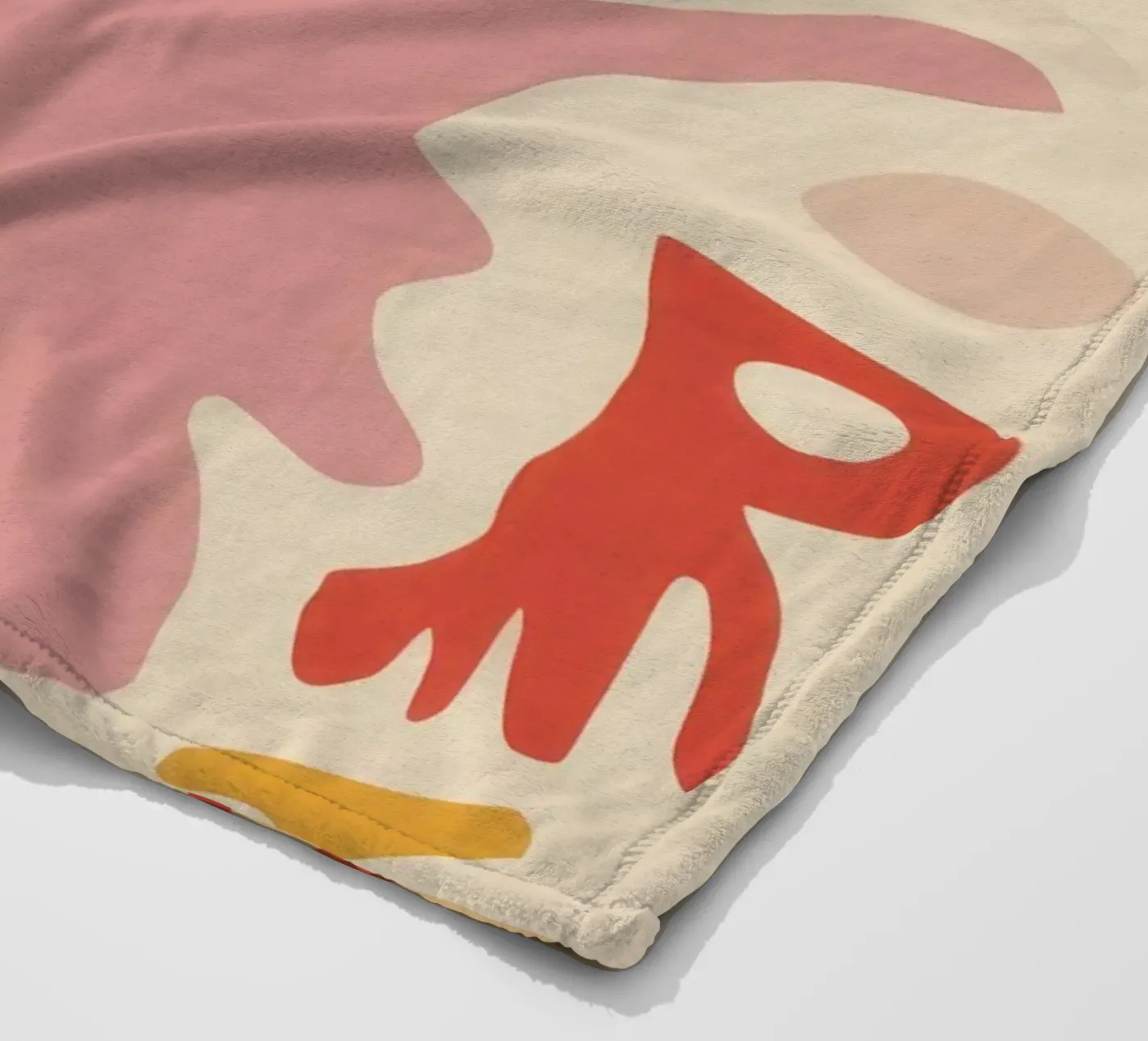 Playful Abstract Forms fleecedeken van Gaia Viesta