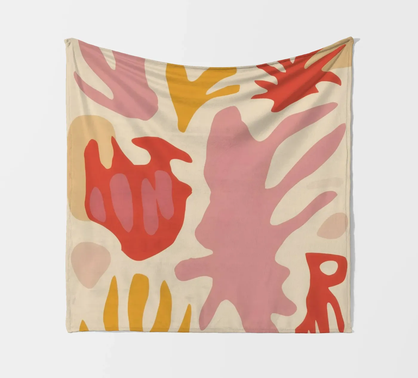 Playful Abstract Forms fleecedeken van Gaia Viesta