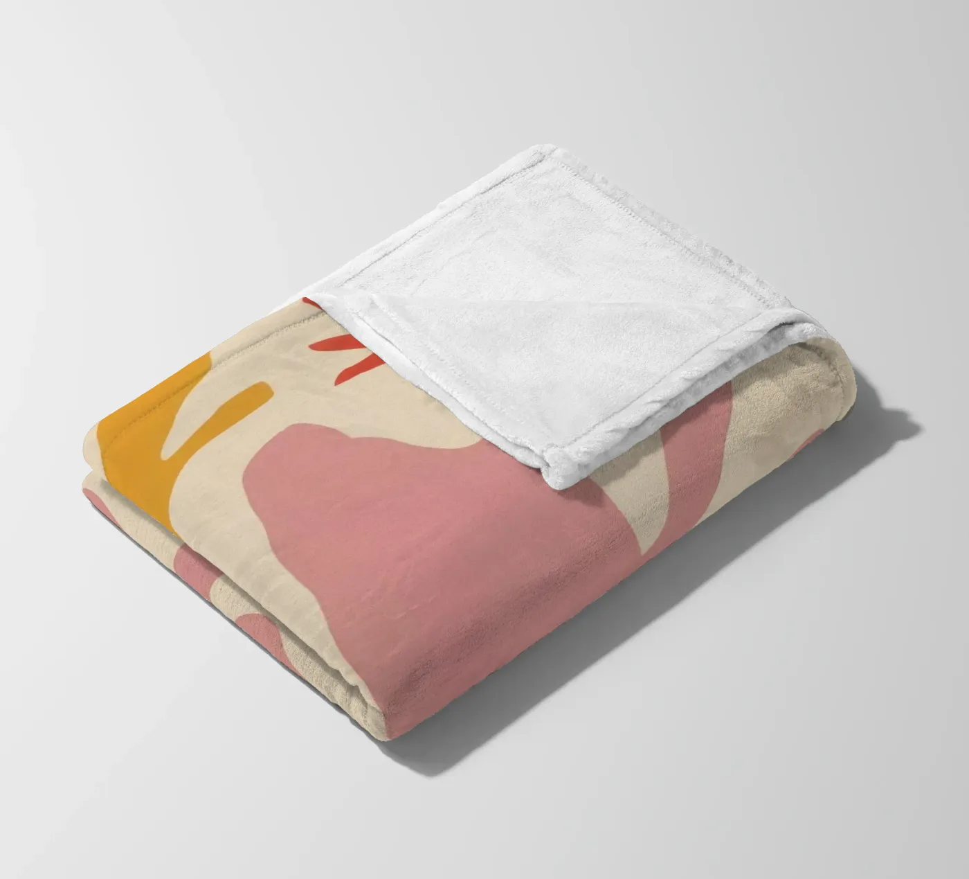Playful Abstract Forms fleecedeken van Gaia Viesta