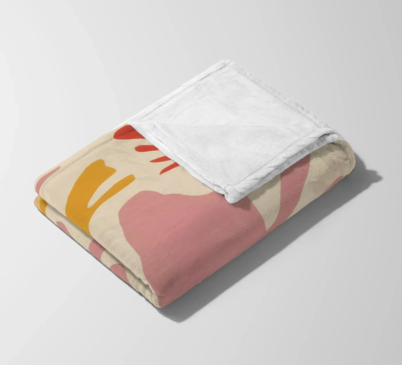 Playful Abstract Forms fleecedeken van Gaia Viesta
