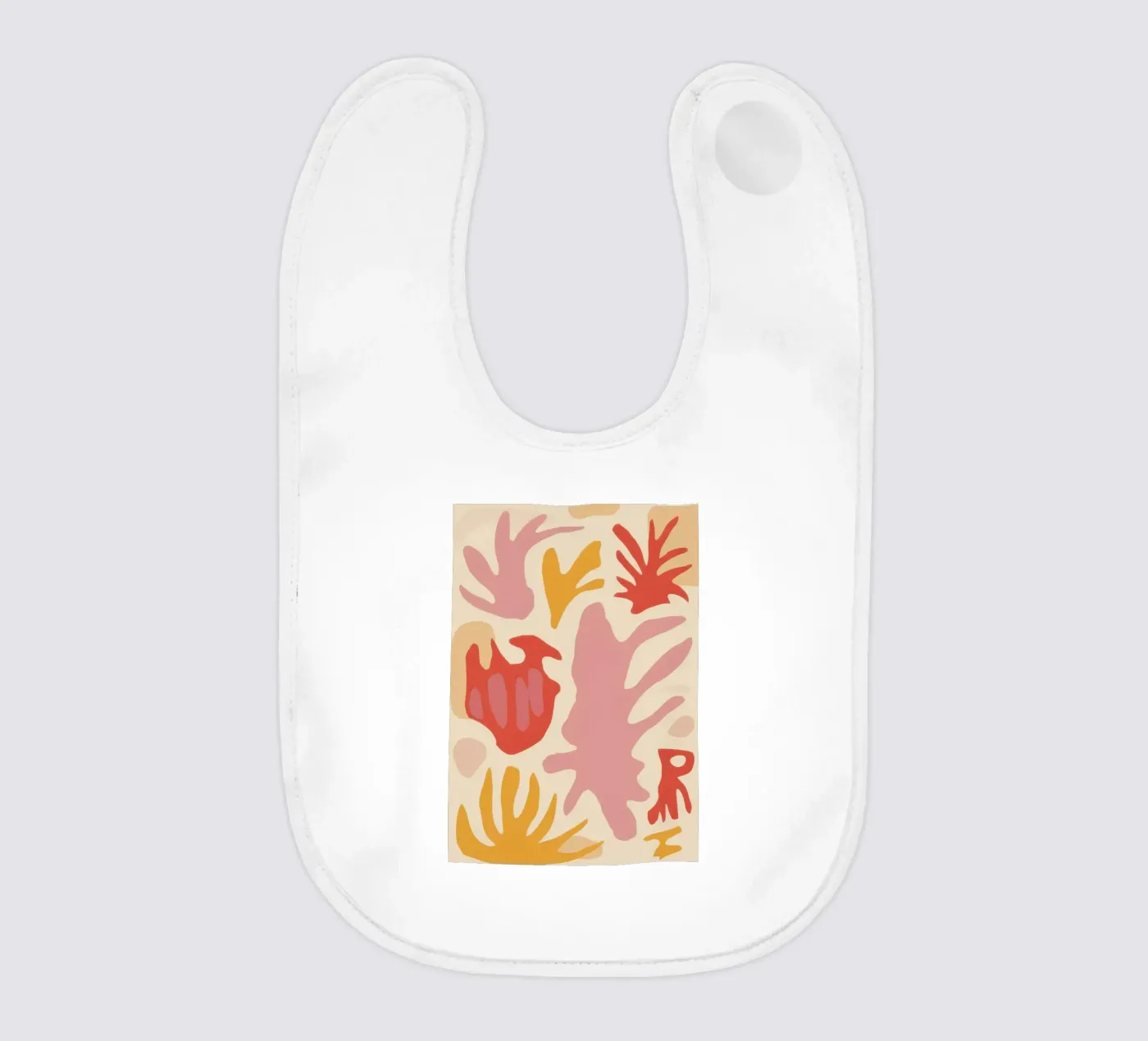 Playful Abstract Forms bavaglino da Gaia Viesta