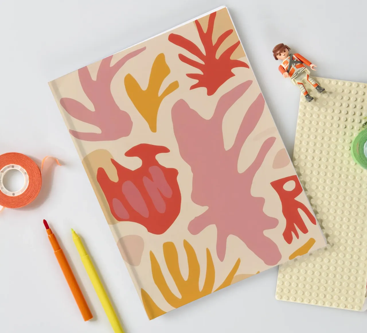 Playful Abstract Forms notebook by Gaia Viesta